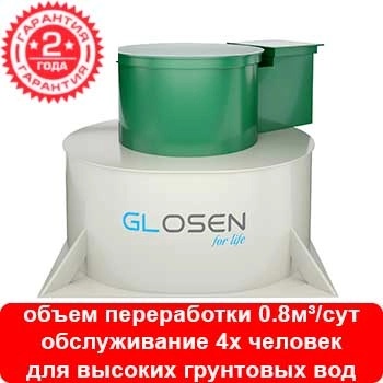 Септик GLOSEN 4П мини (ГудВей)